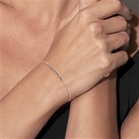 Bracciale Artlinea in Oro bianco Diamante Black 0.12 Ct BD183/ZB-LL - BD183/ZB-LL